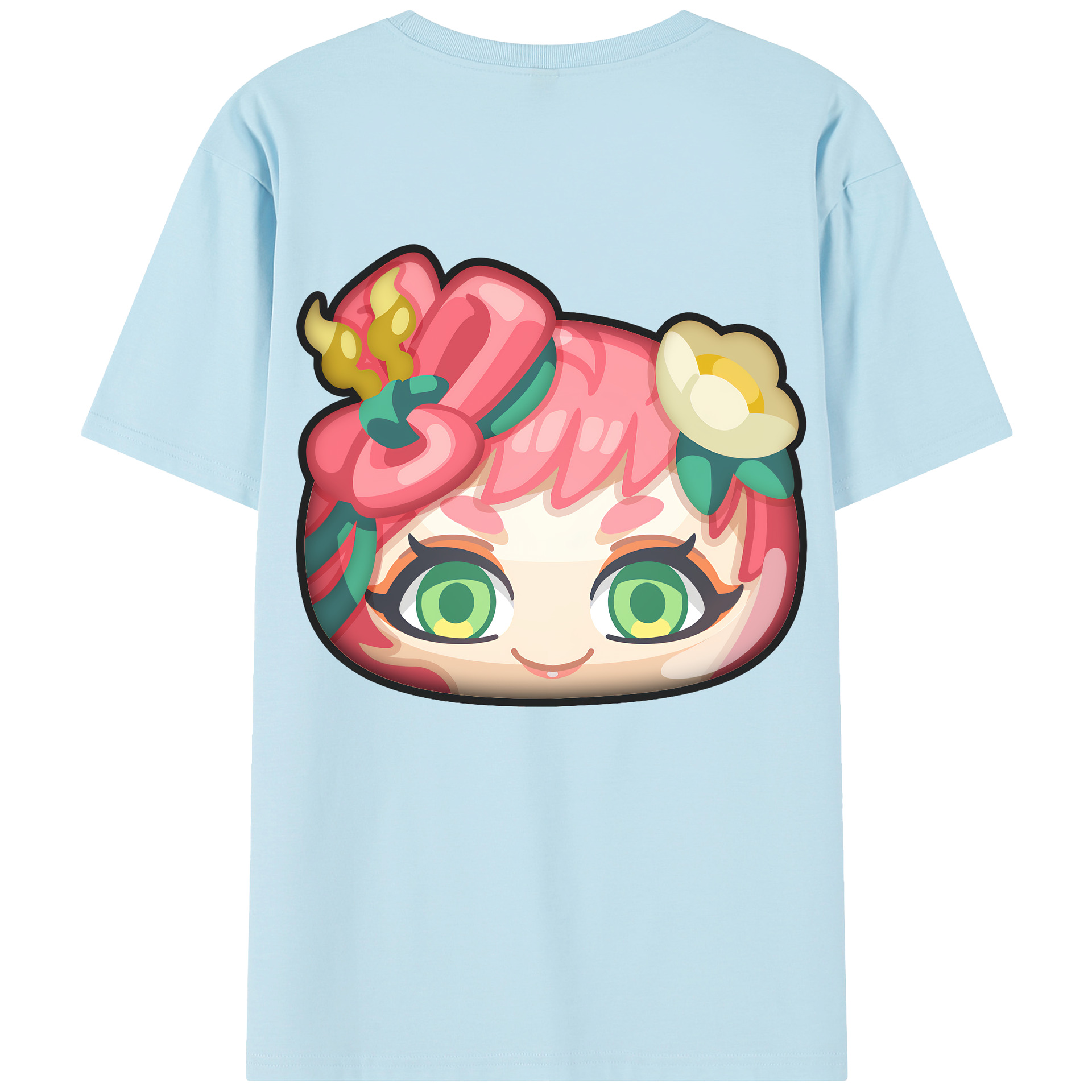 （画像用） 妖怪ウォッチ Yo-kai Watch 綿100％半袖Tシャツ（背面プリント）
